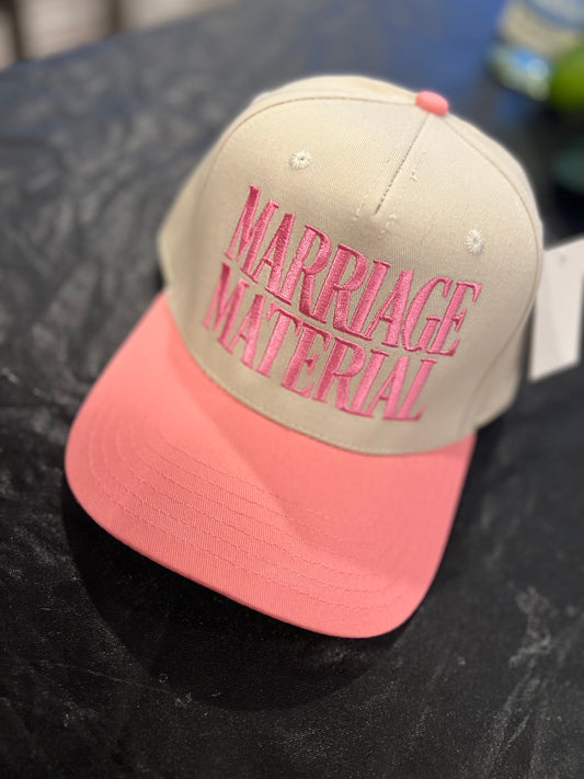 Marriage Material Pink/Tan